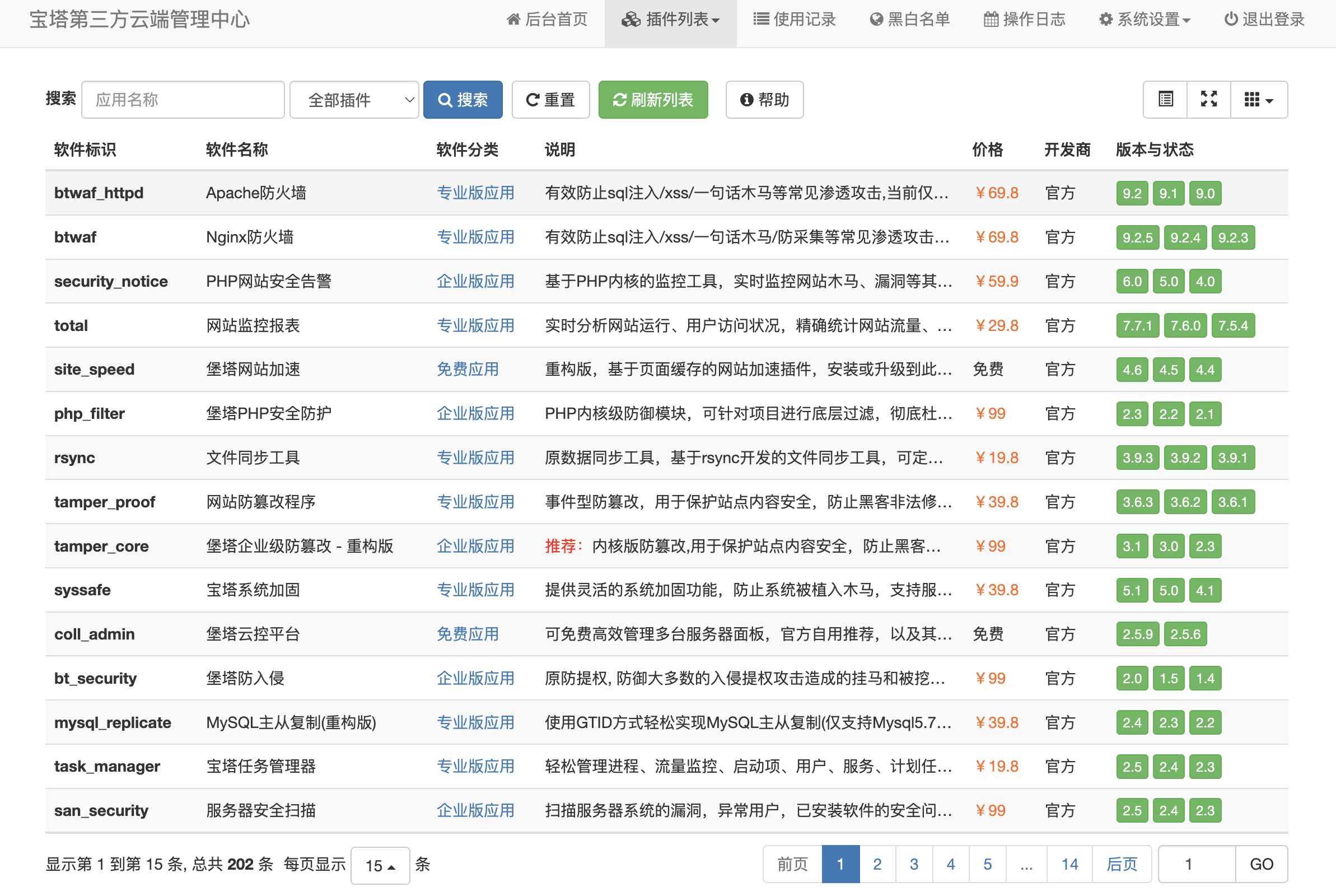 宝塔面板第三方云端 搭建属于自己的宝塔破解 开心版